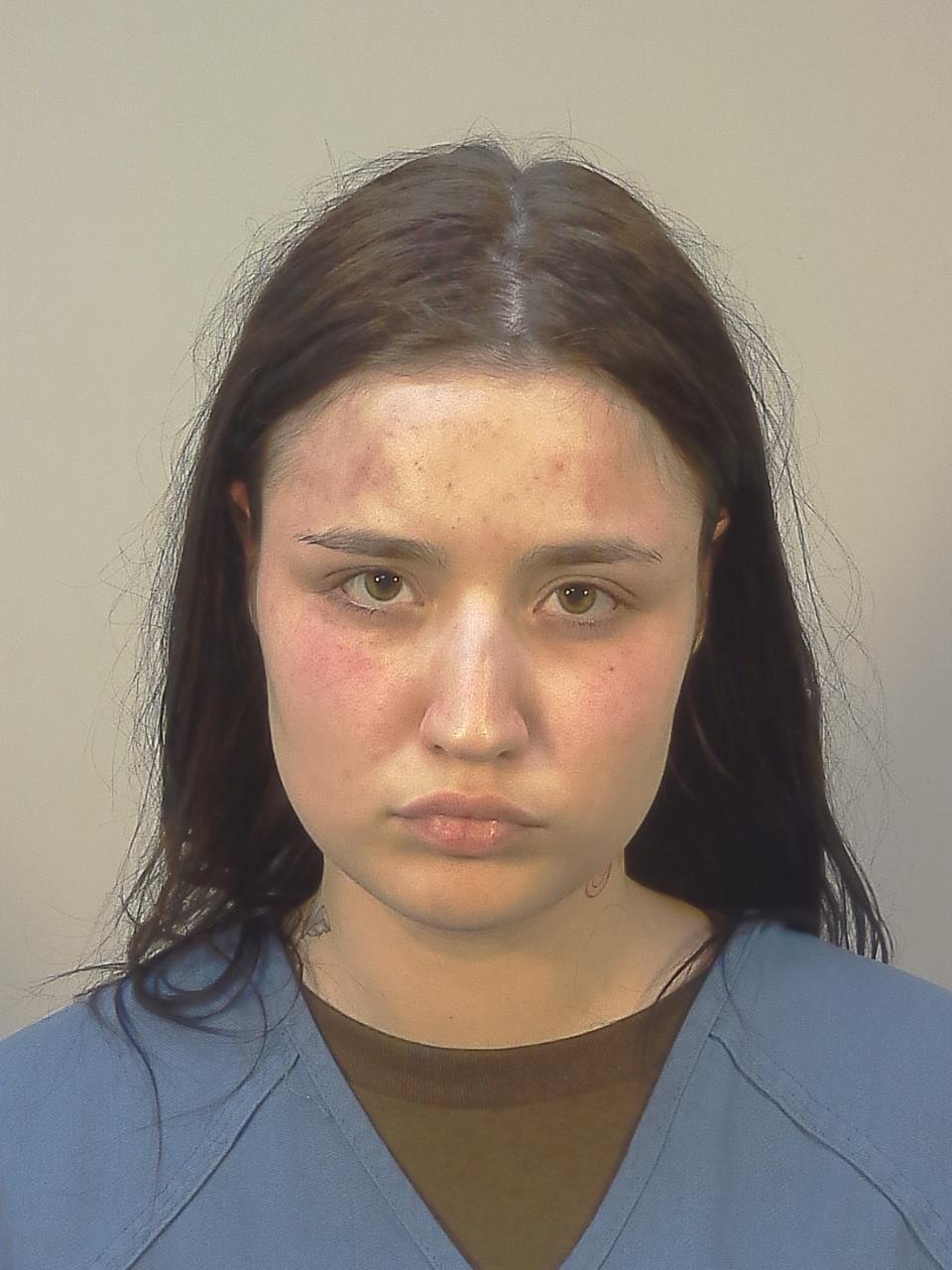 Booking photo of Olivia Rae Falk