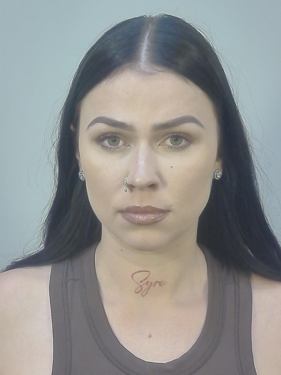 Booking photo of Karlee Elizabeth Siebert