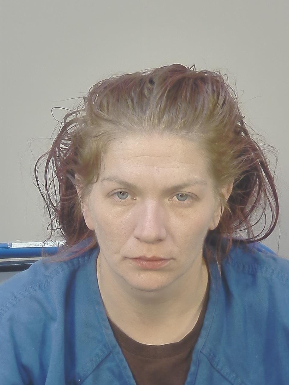 Booking photo of April Marie Caravello