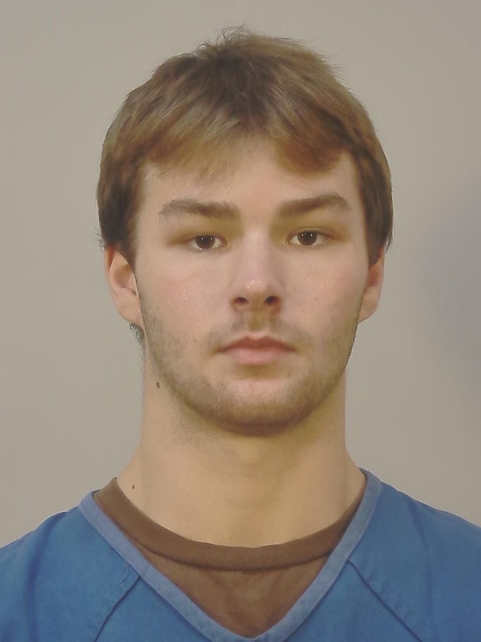 Booking photo of Evan T Rosseter
