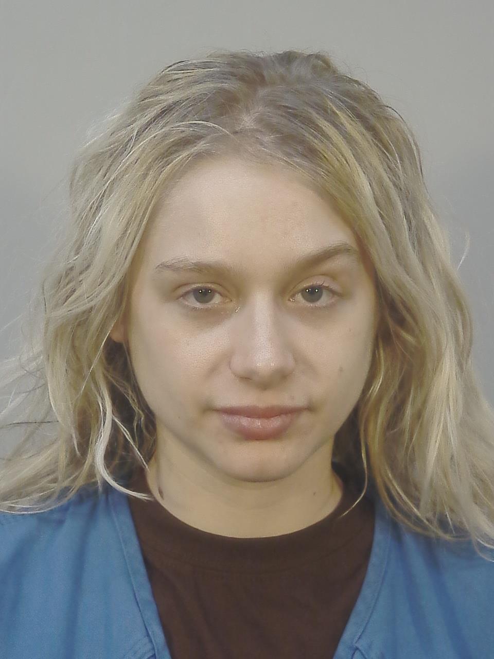 Booking photo of Delaney Rose Greene Gretzinger
