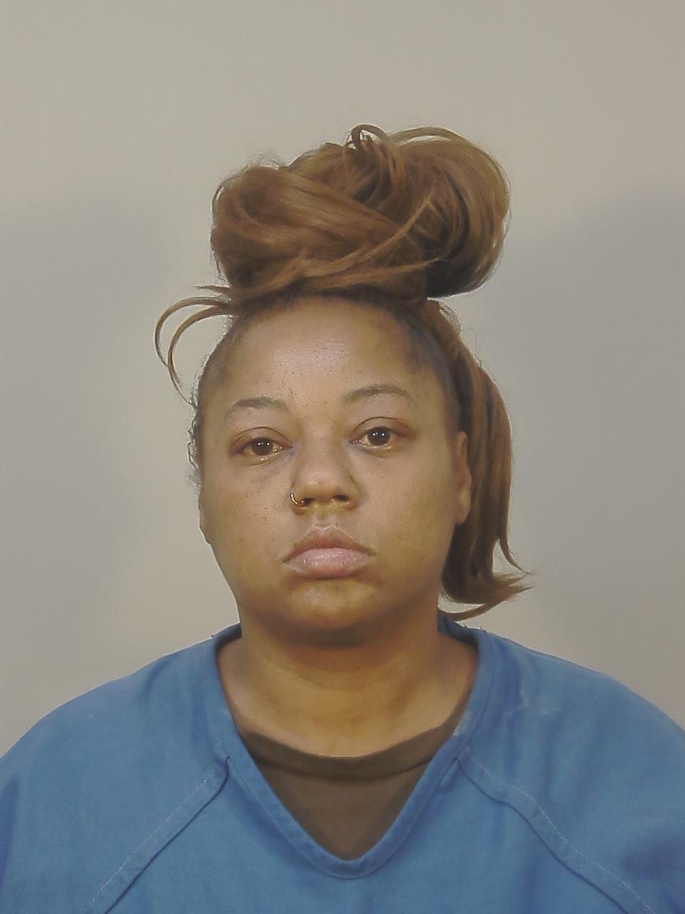 Booking photo of Regina Delois Hills
