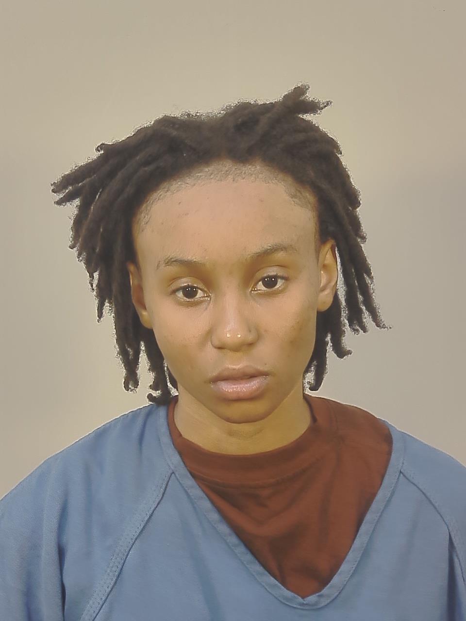 Booking photo of Alajah Mone Sharel Williams