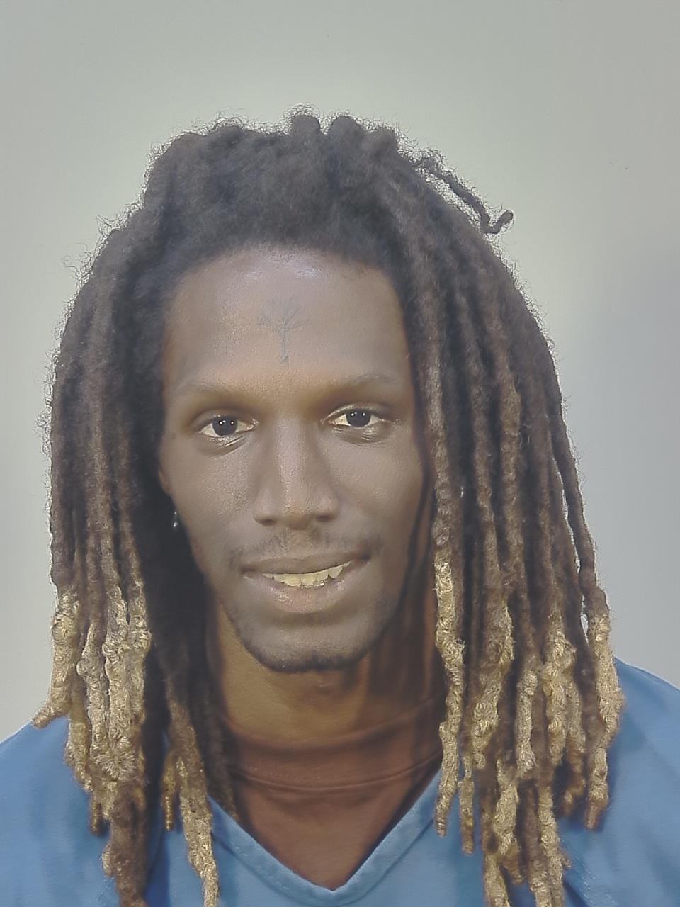 Booking photo of Dimitrious Conelliusjosep Okelley