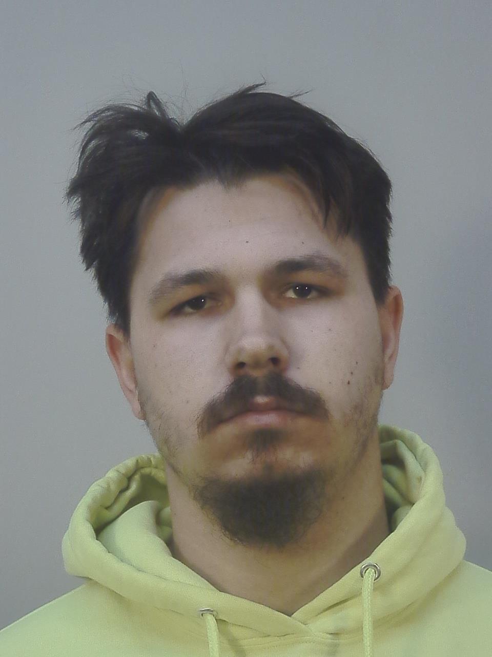 Booking photo of Devin William Roth