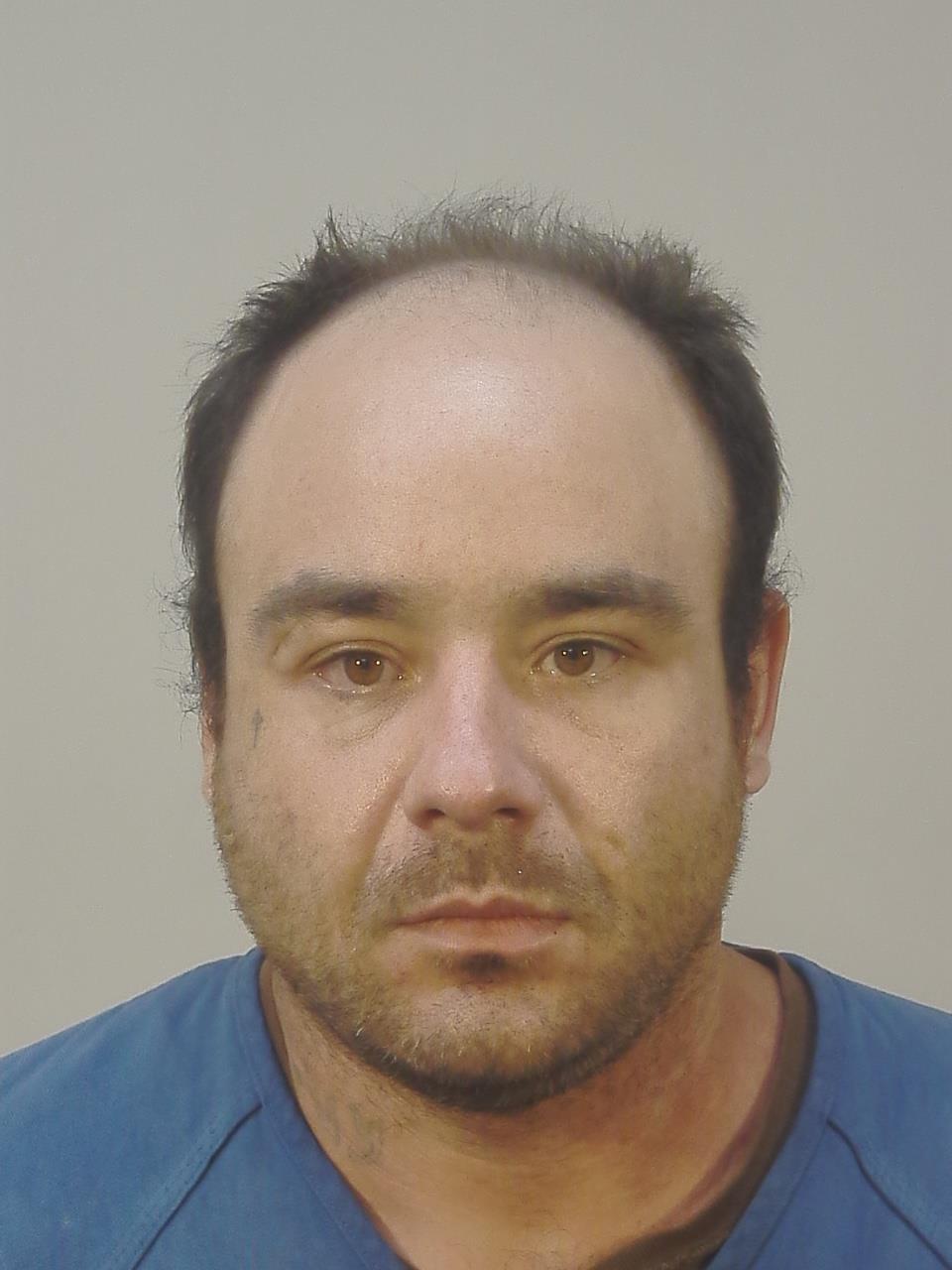 Booking photo of Trevor Michael Harmel