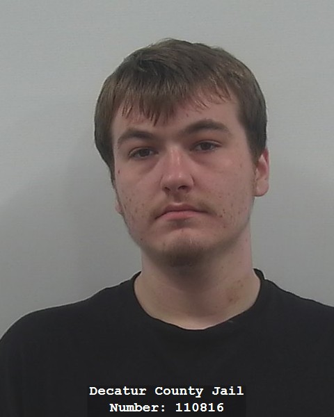 Booking photo of Cameron Joshua Cantley