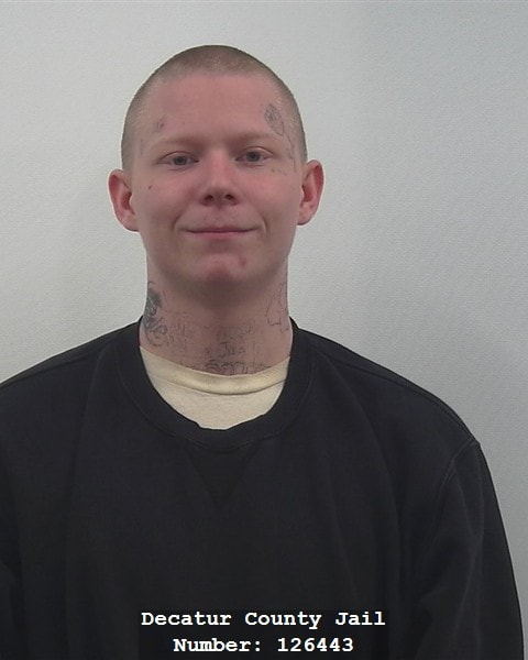 Booking photo of Justin Adrian Seeley