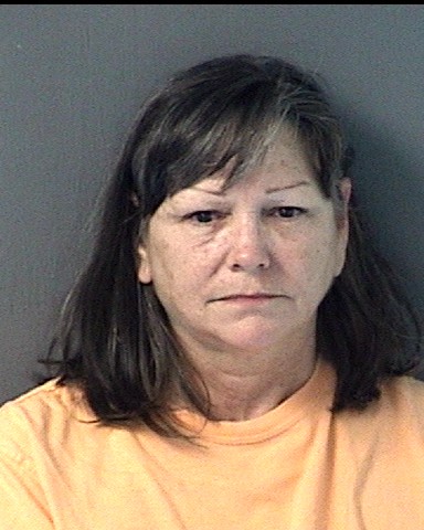 Booking photo of Elizabeth Curle