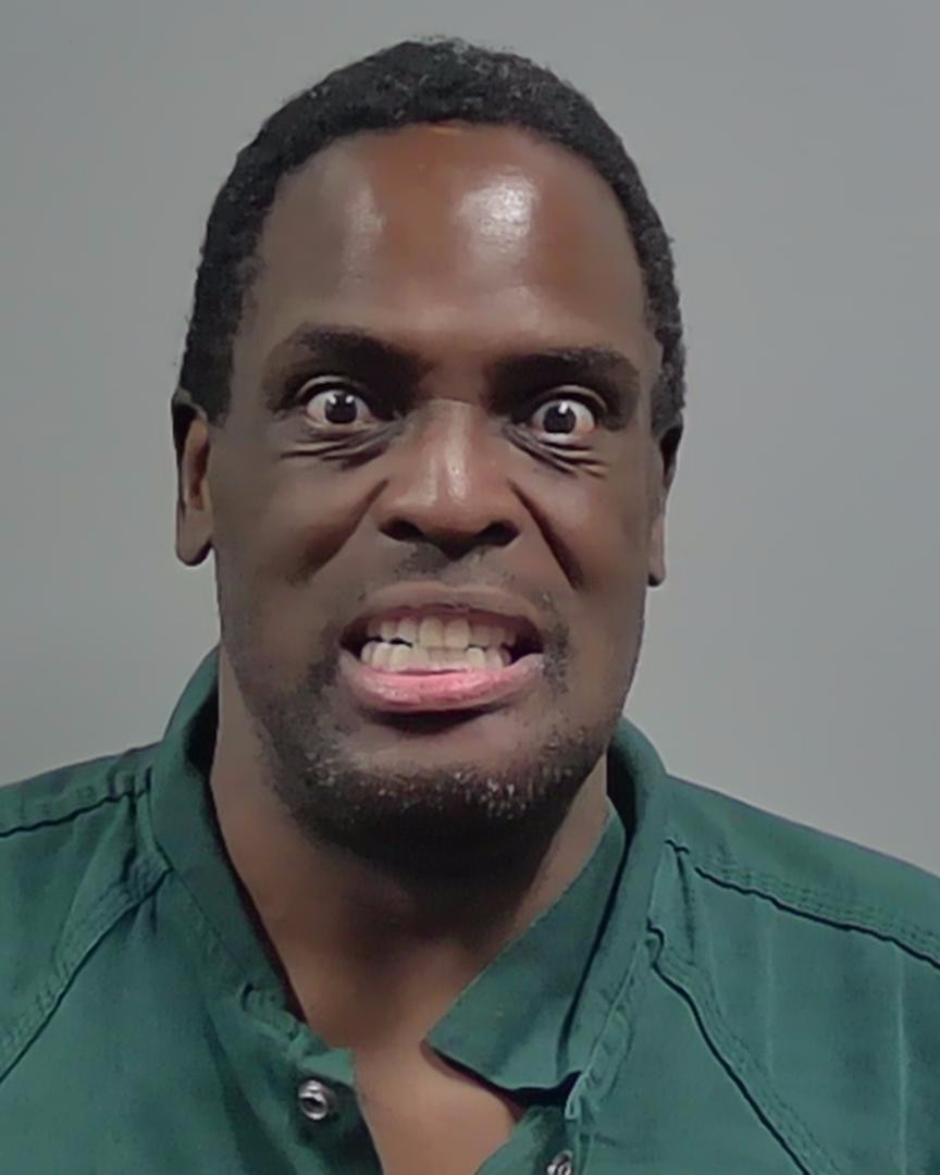 Booking photo of Larry James