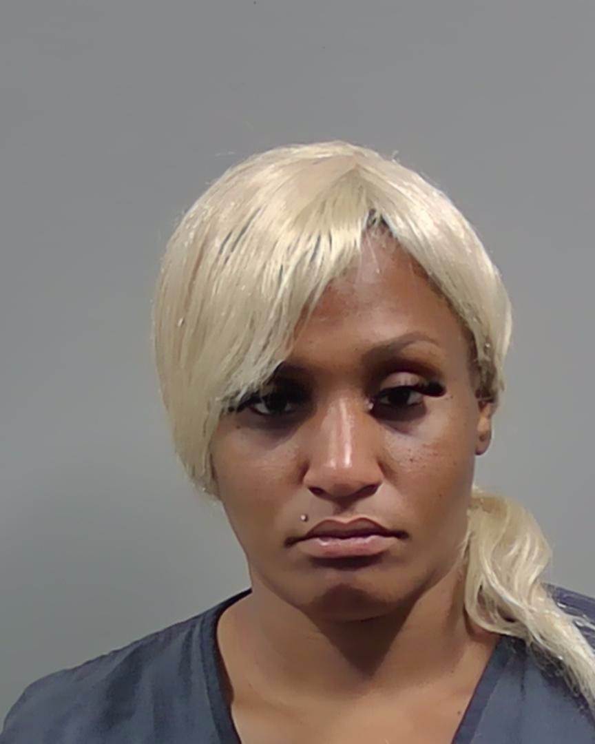 Booking photo of Megan Tate