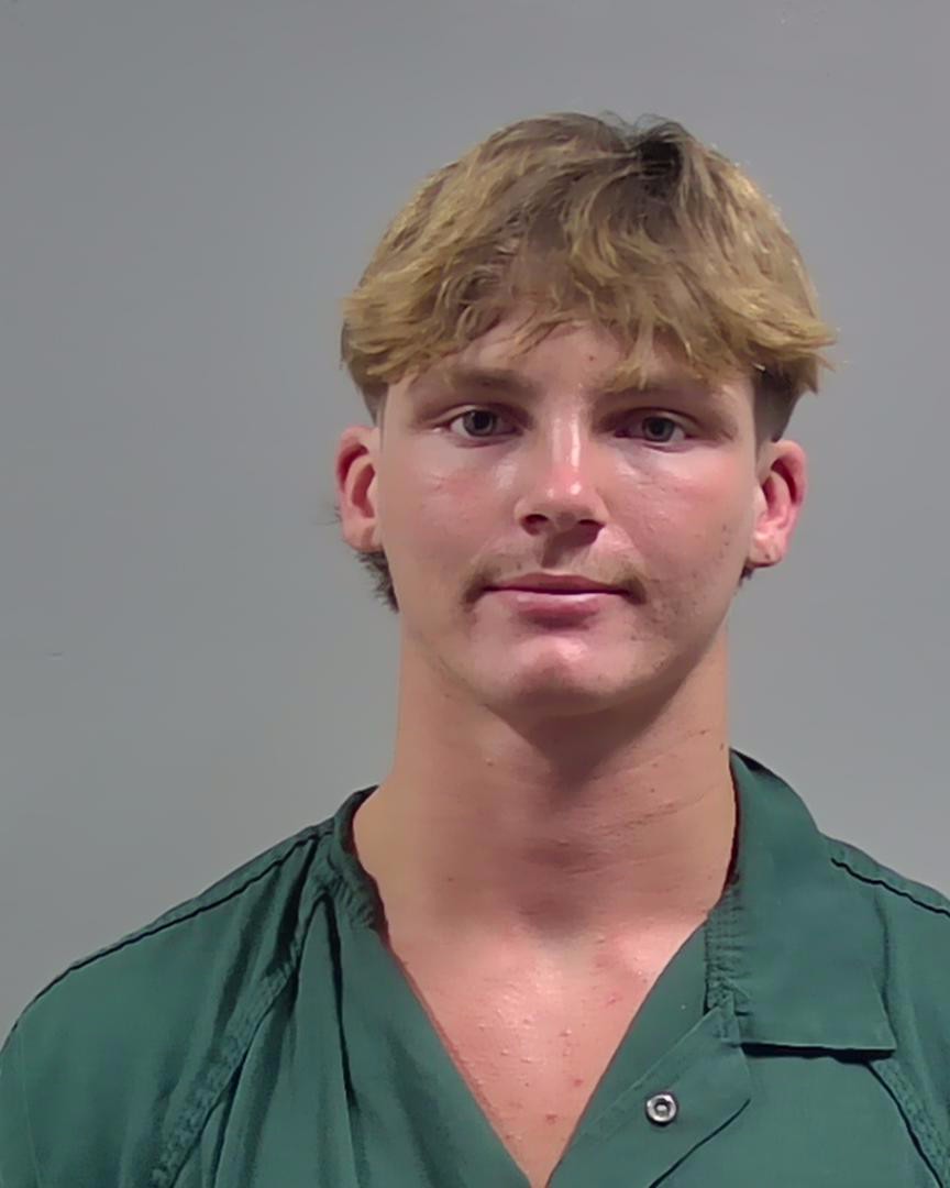 Booking photo of Tanner Vaughn
