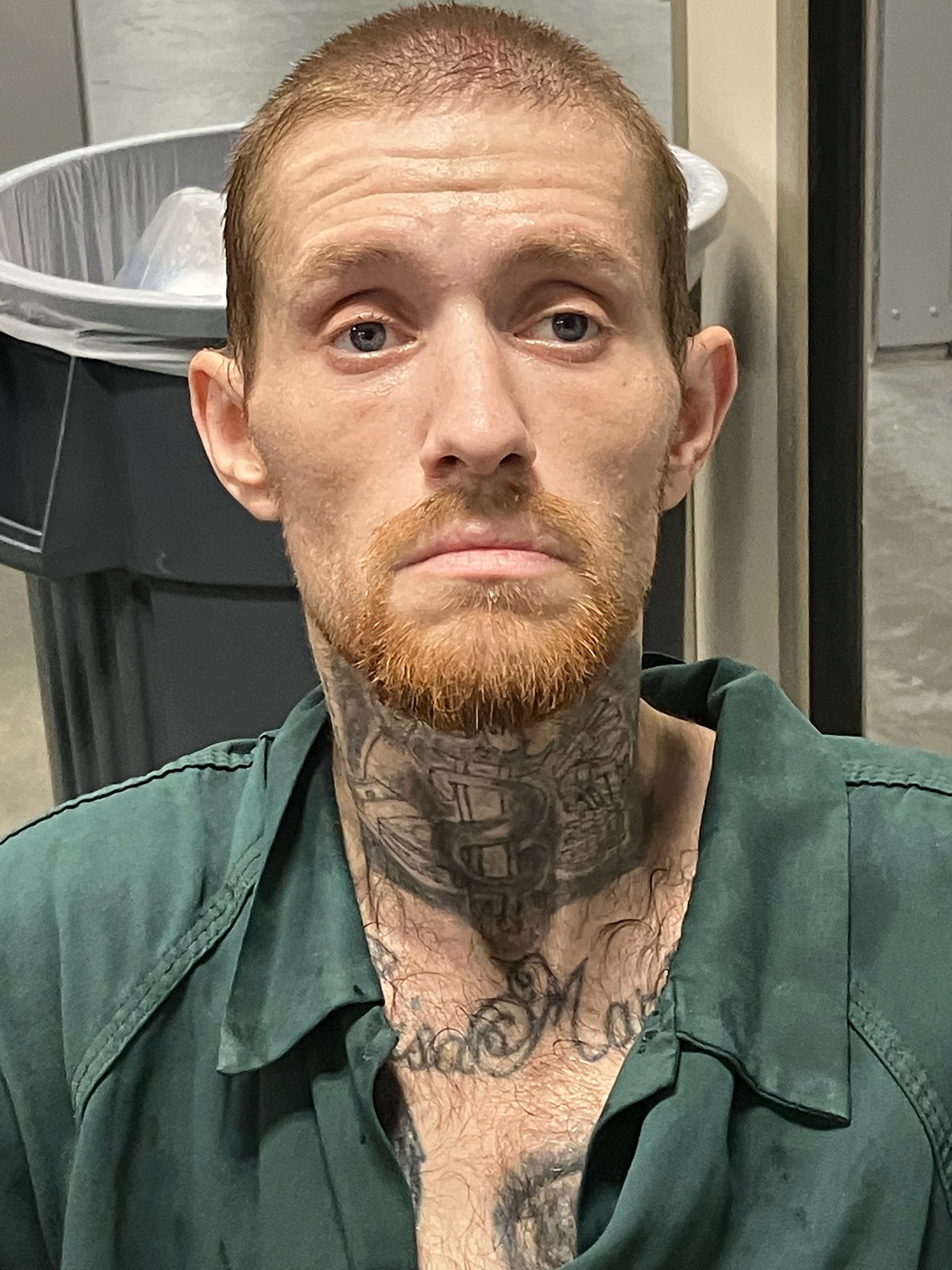 Booking photo of Tyler Bishop