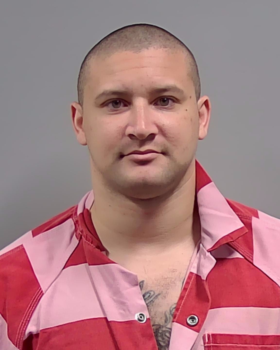 Booking photo of Alexander Deloach