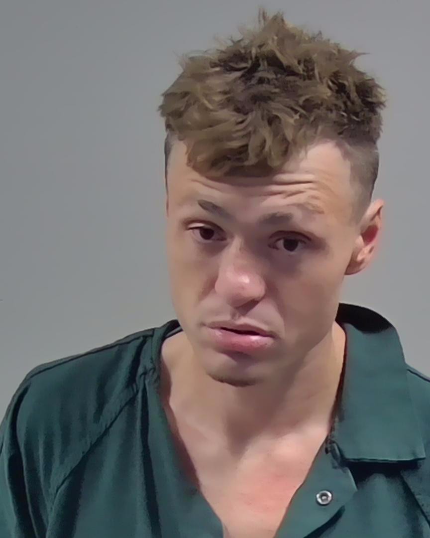 Booking photo of Brandon Derrick