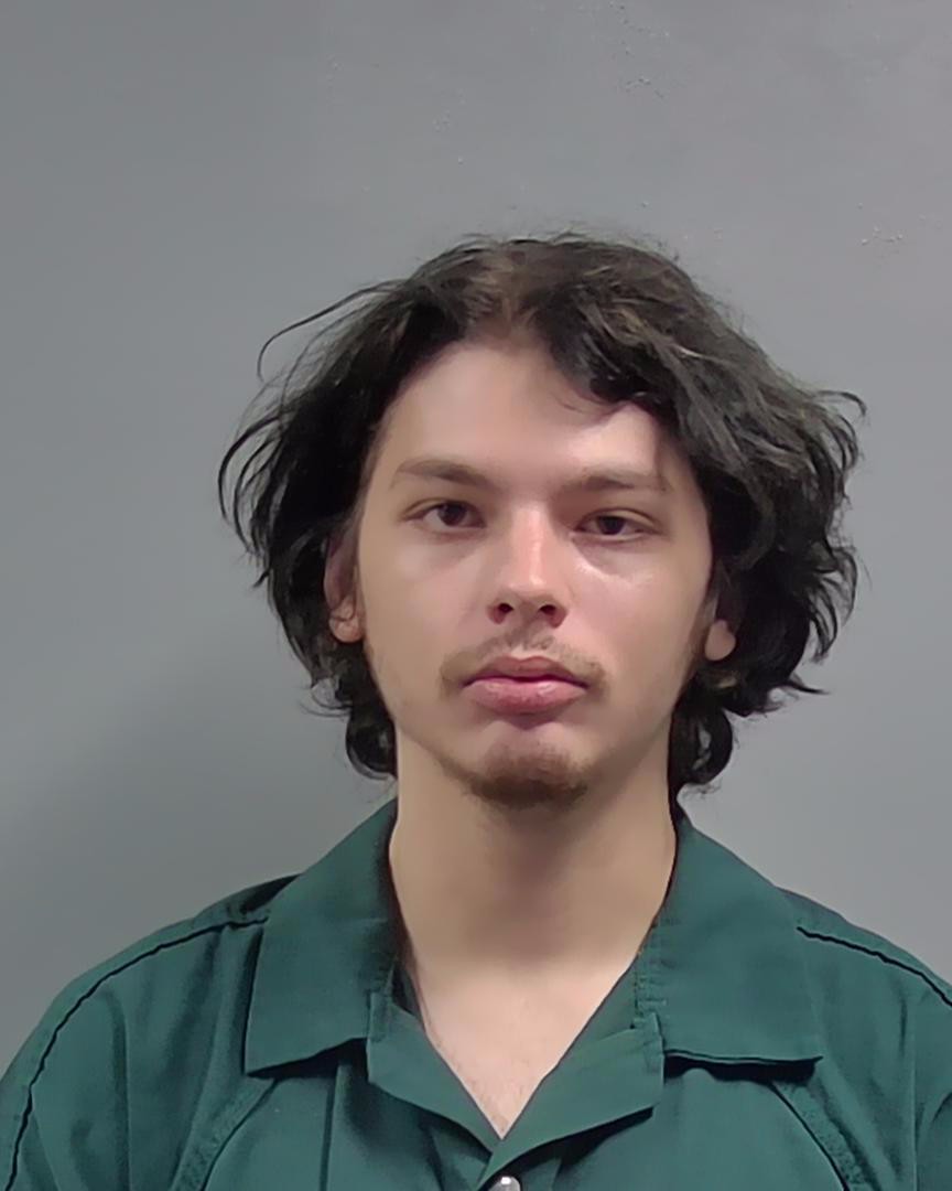 Booking photo of Andrew Barker