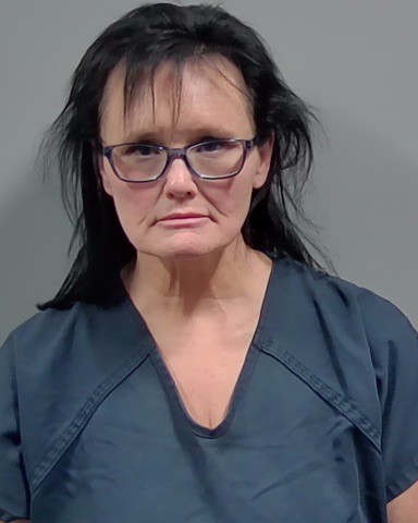 Booking photo of Sandra Thrower