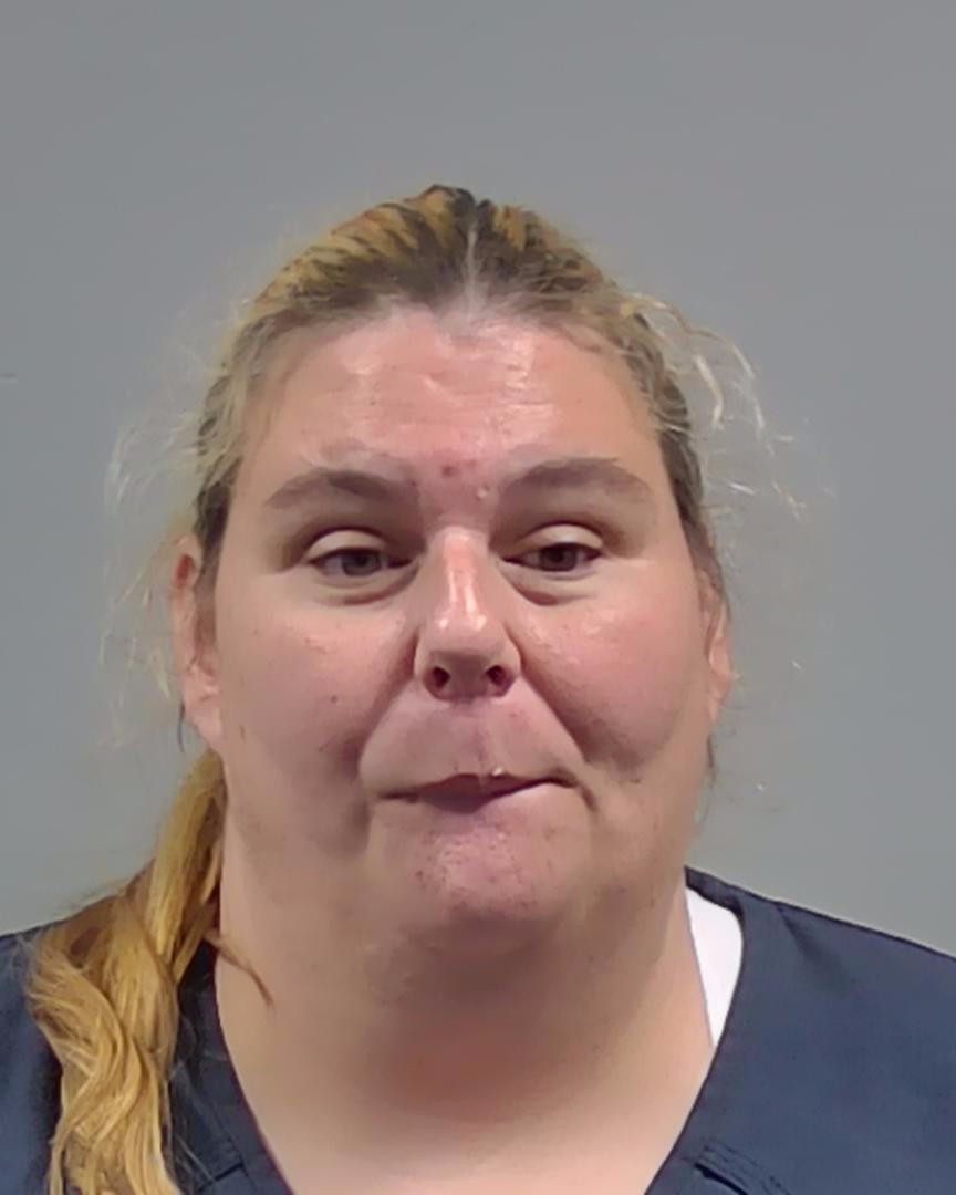 Booking photo of Heather Bloodsworth