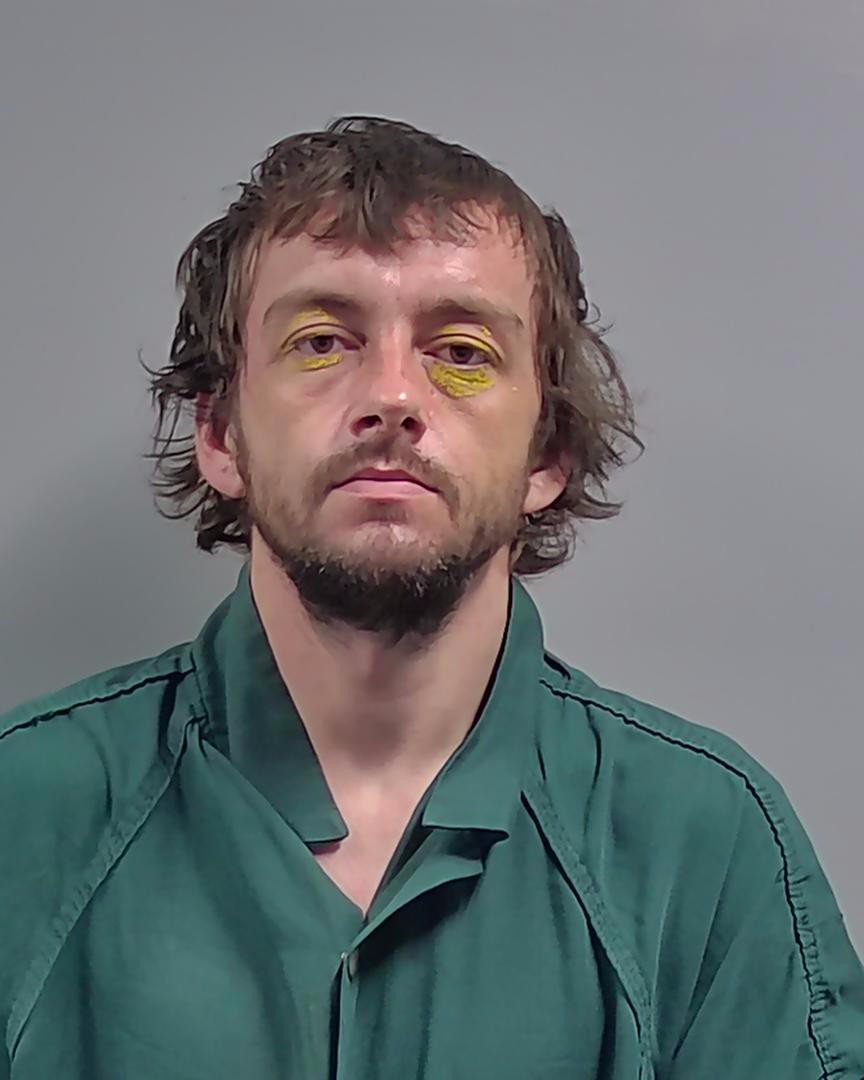 Booking photo of Daniel Huggins