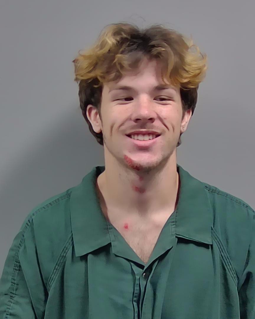 Booking photo of Tyler Wilkerson