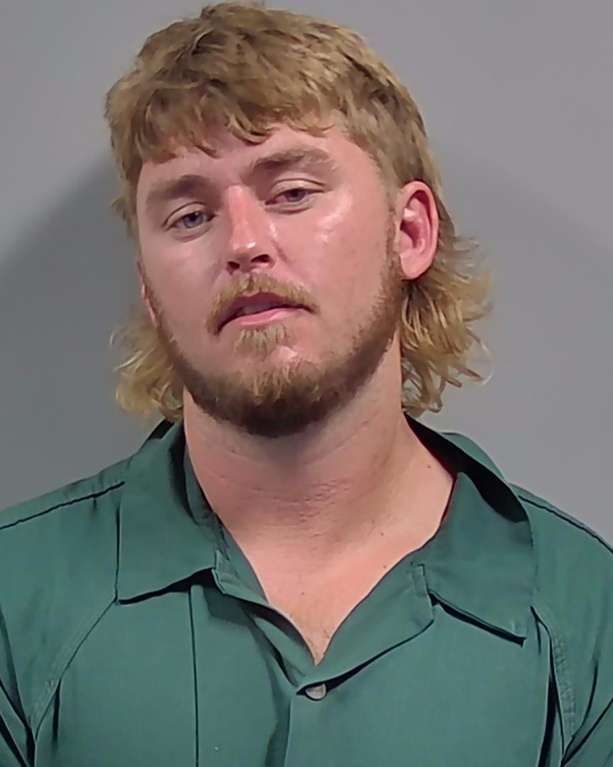 Booking photo of Franklin Warfield
