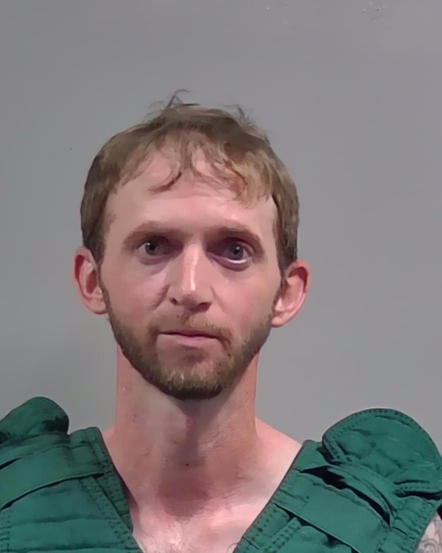 Booking photo of Tyler Pecevich