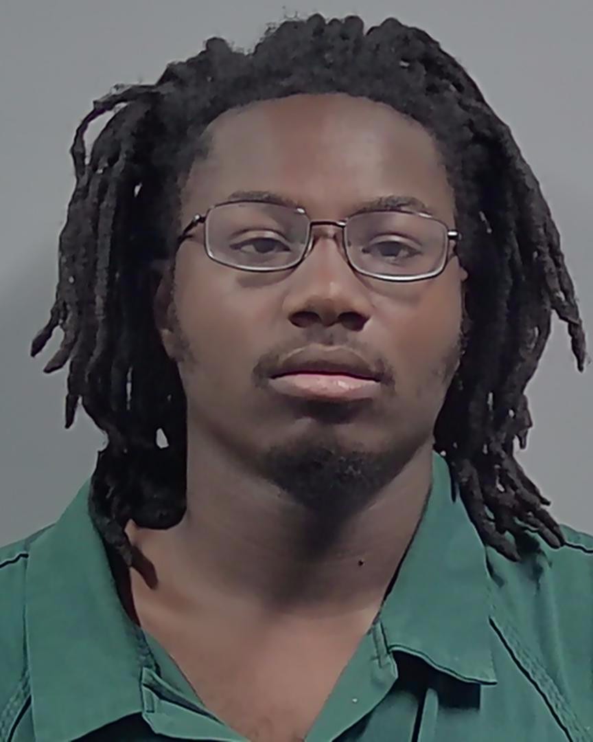 Booking photo of Zacchaeus Lucas
