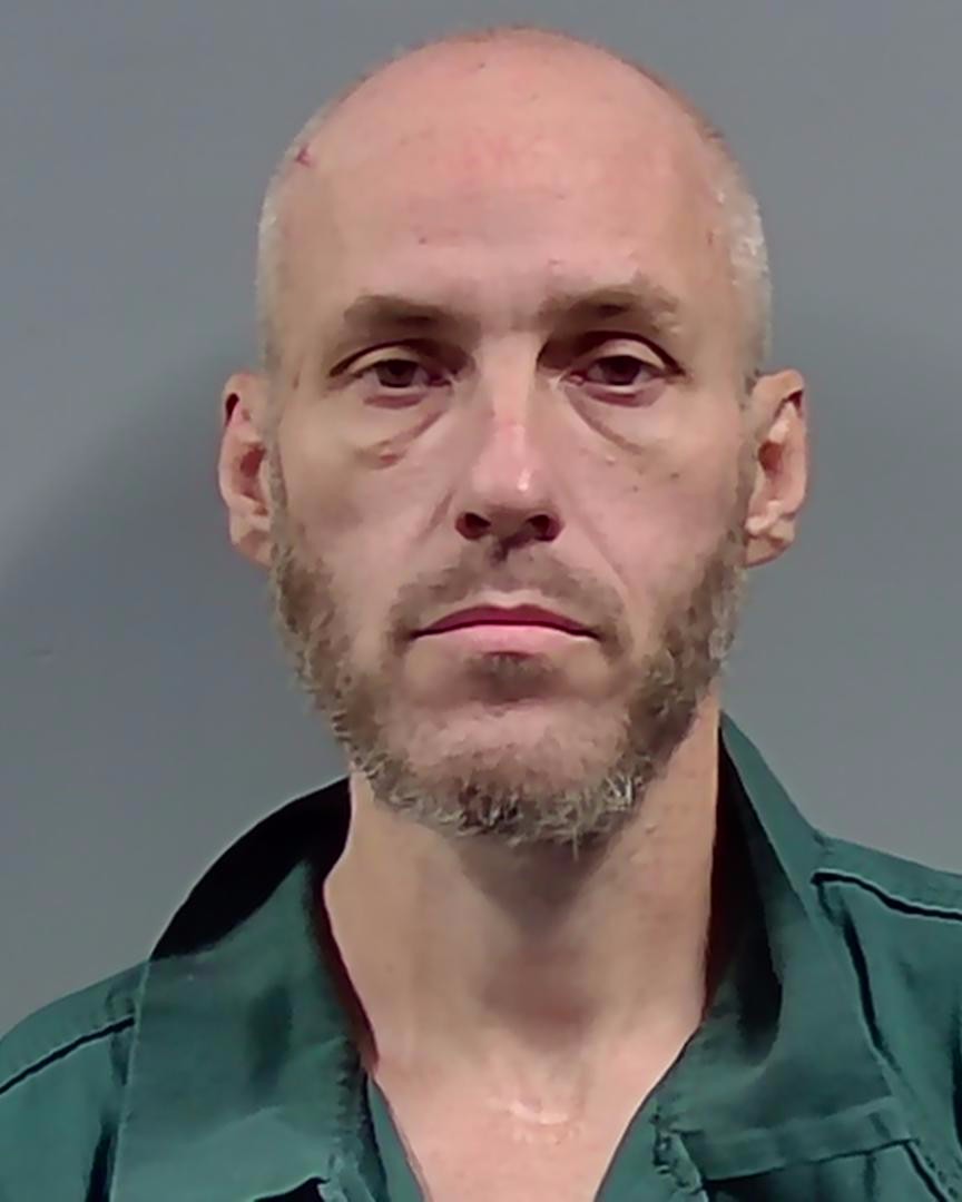 Booking photo of Jeffrey Scott