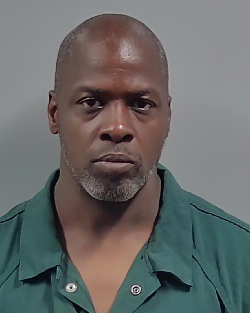 Booking photo of Derrick Baker