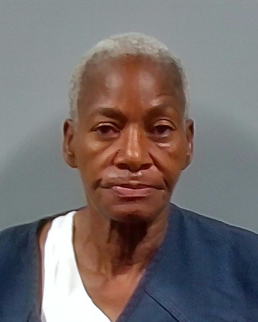 Booking photo of Paula Baker