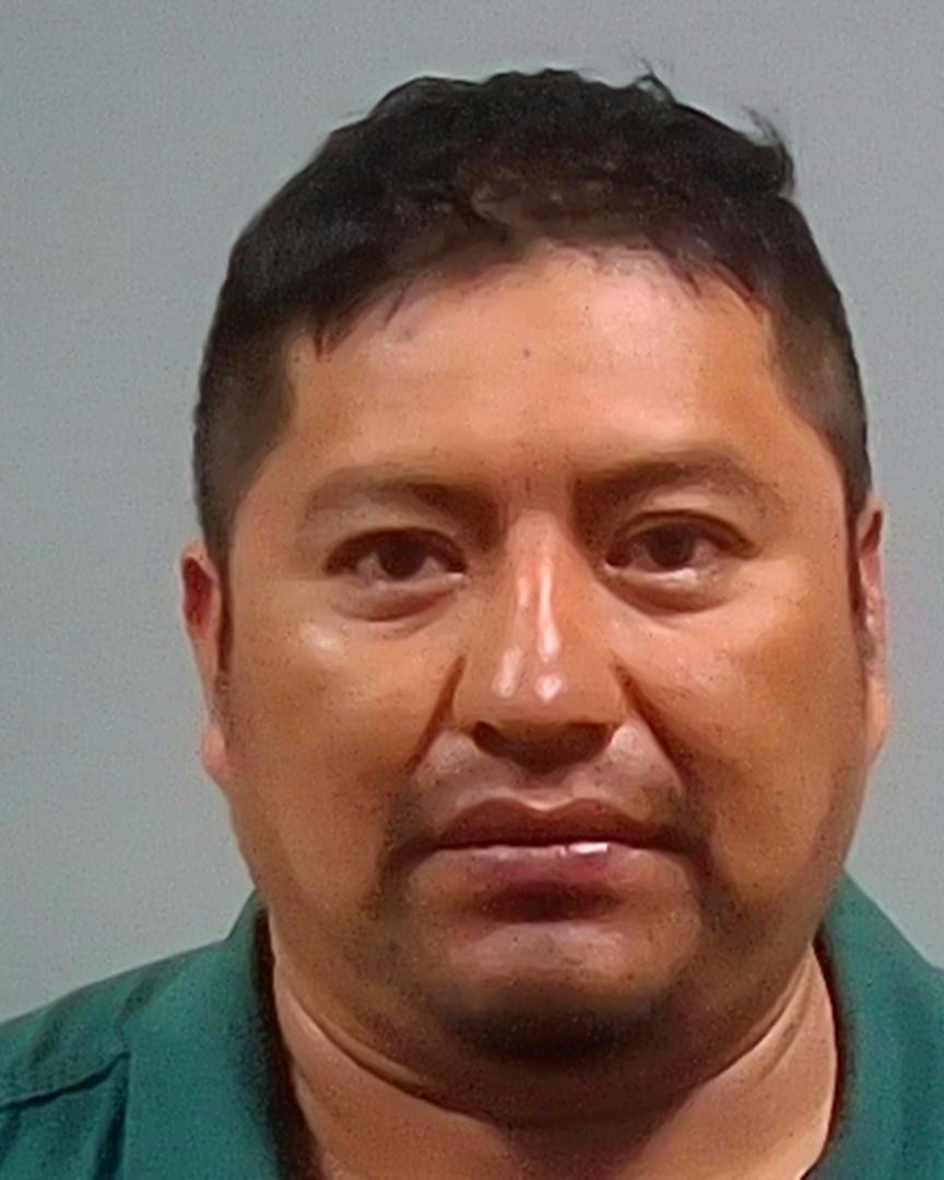 Booking photo of Augustin Nicolas