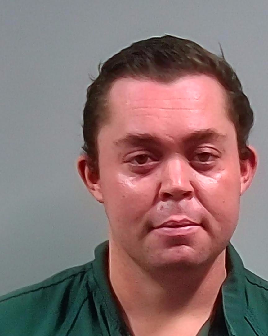 Booking photo of Michael Hall