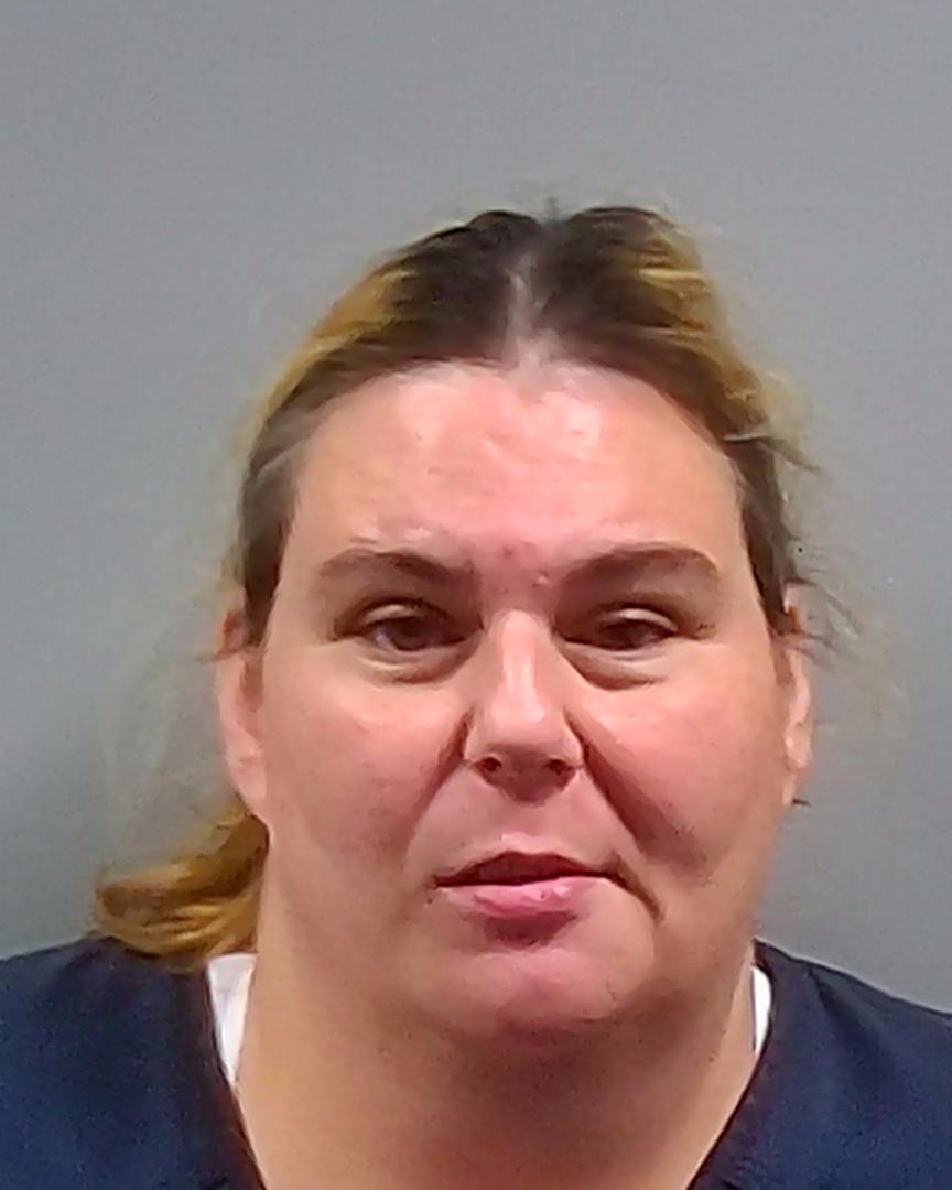 Booking photo of Heather Bloodsworth