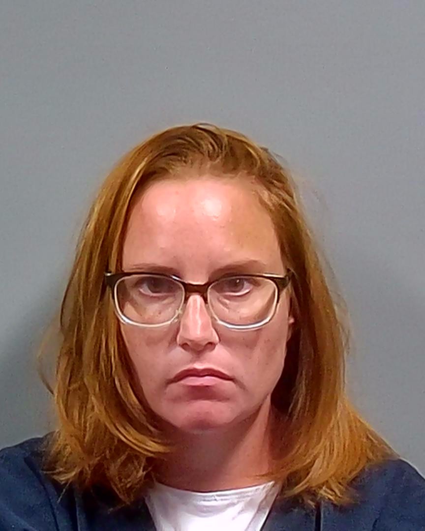 Booking photo of Blair Harrington