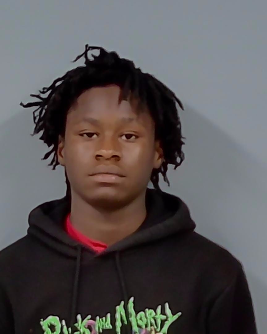 Jaylin Evans booking photo