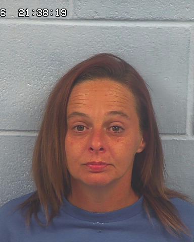 Booking photo of Angela Schell