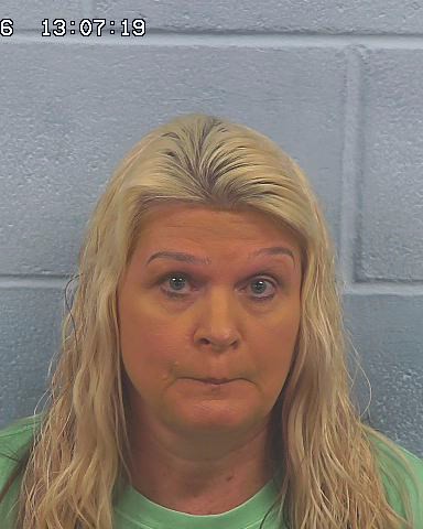 Booking photo of Karen Hopkins