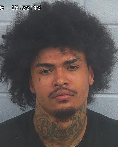 Booking photo of Tyrek Bellman
