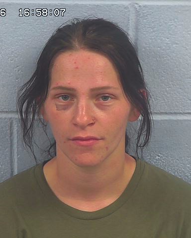 Booking photo of Amber Hallmark