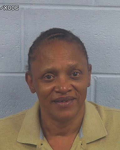Booking photo of Donna Benjamin