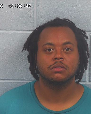 Booking photo of Kameron Baker