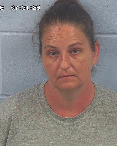 Booking photo of Pamela Mullins