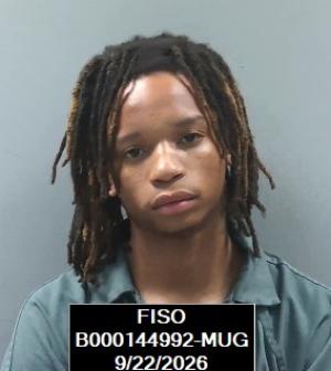 Booking photo of Dereion Christopher Gaines