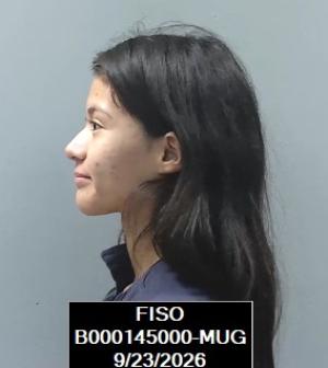 Booking photo of Aaliyah Rose Meza