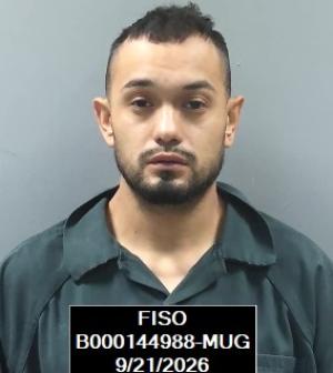 Booking photo of Jayce Morales