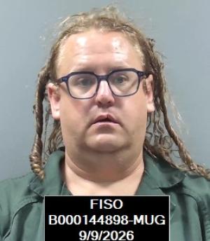 Booking photo of Christopher Ray Spor