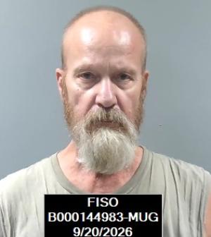 Booking photo of Ernest Ralph Baker