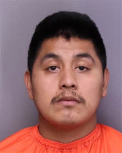 Booking photo of Miguel Angel Espinoza