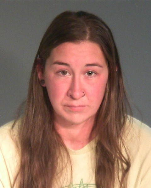 Booking photo of Hallie Rose-merrihew Erdman