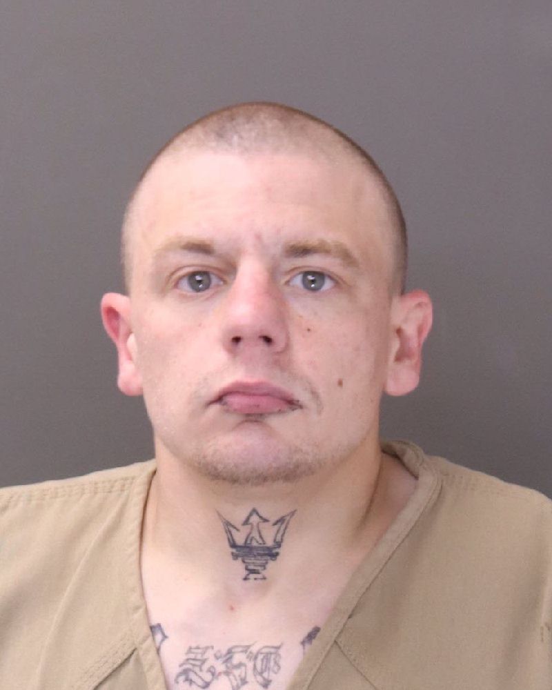 Booking photo of Justin Michael Damron
